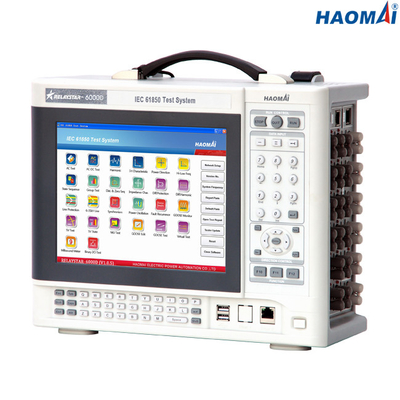 Prüfender HAOMAI Iec in mehreren Betriebsarten 61850, 8,82 lbs Schutzrelais-Testgerät-