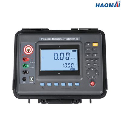 HAOMAI staubdichter DC-Isolationswiderstand-Testgerät 0-1000V