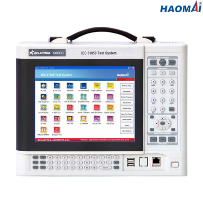 Prüfender HAOMAI Iec in mehreren Betriebsarten 61850, 8,82 lbs Schutzrelais-Testgerät-