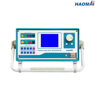 HAOMAI-Dreiphasenrelais-Test-System-Ausrüstung 3x40A mit LCD-Bildschirm