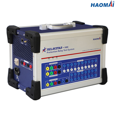 32.63lb sechs intelligentes tragbares des Phasen-Relais-Test-Systems 50/60Hz